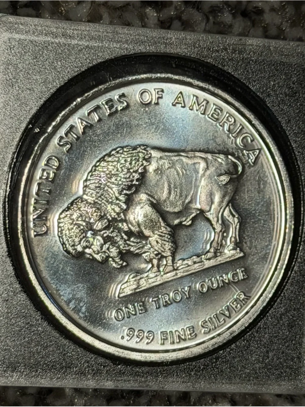 American Silver Buffalo One Troy Ounce Coin - Silver .999 fine silver 1 oz